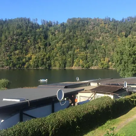 Ferienhütte Zeltplatz Hopfenmühle Thüringen Für 4 Personen Stausee Hohenwarte Ferienhaus *